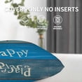 thumbnail image 5 of The Beach Throw Pillow Cover Set of 2 Cases Starfish Wooden Board Backdrop Funny Quote Outdoor Decor Pillowcase Home Square 18x18 Inch Pillow Slip, 5 of 6