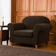 thumbnail image 2 of Subrtex 2-Piece Stretch Striped Jacquard Sofa Slipover, 2 of 6