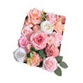 thumbnail image 2 of Flores artificiales Flores de boda adorno Decoraciones de artesanía de bricolaje con tallo para suministros de fiesta Aniversario Centros de mesa de, 2 of 8