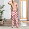 thumbnail image 3 of Cauagu Cute Watermelon Mens Pajama Pants Sleep & Lounge Pants,PJ Bottoms with Pockets-XX-Large, 3 of 7