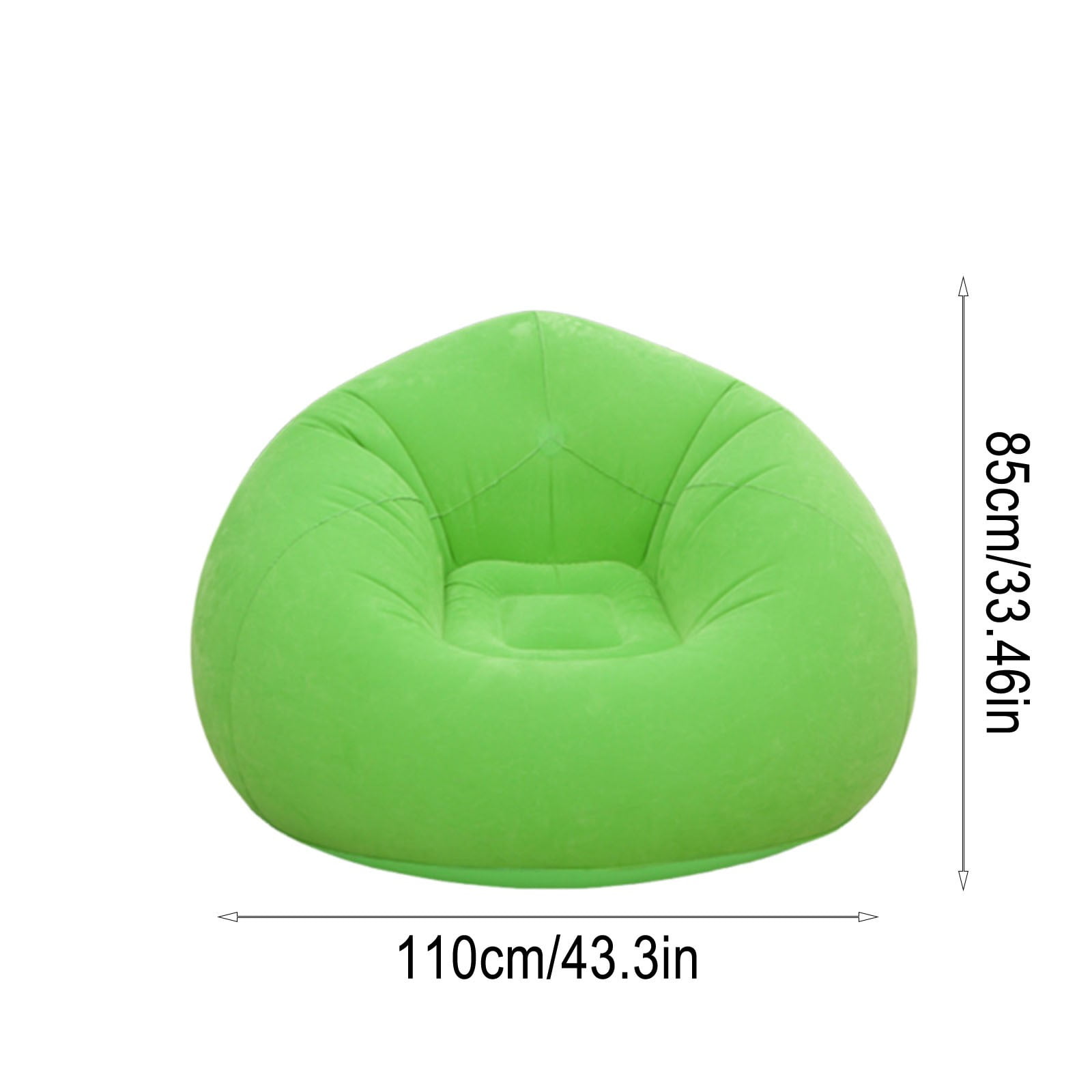 RYDCOT 1Pcs Inflatable Bean Bag Chairs for Adult, Blow up Chairs Lazy Sofa, Folding Portable Inflatable Chair for Movie Outdoor Room Bedroom Reading Camping