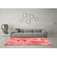 thumbnail image 3 of Ahgly Company Indoor Rectangle Patchwork Red Transitional Area Rugs, 2' x 3', 3 of 4