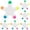 White*5, variant on Star Highlighters, 2 Pcs 5-in-1 Colorful Watercolor Highlighter Pens, Assorted Colors, Creative Star Shape Fluorescent Pens for Classroom, Office, Travel, Aesthetic Stationery Classroom Supplies