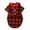 Red Plaid, variant on URMAGIC Pet Bowtie Plaid Suit Coat for Small Medium Large Dogs Cat Wedding Tuxedo Formal Shirts