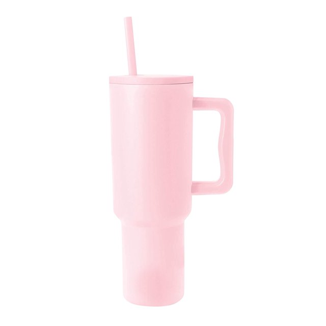 40OZ Vaso Térmico de Acero Inoxidable, Taza Termica Frio y Caliente para Cafe con Tapa y Popote, Termo Infusor de Vacío Doble para Hombre, Mujer, Regalo
