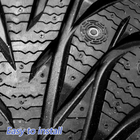 YUYUETIME 100Pack Metal Tire Studs for ATVs and SUVs Enhanced Traction in Snow