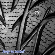 YUYUETIME 100Pack Metal Tire Studs for ATVs and SUVs Enhanced Traction in Snow