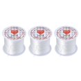 thumbnail image 1 of Crystal Thread 3Pcs White Elastic Thread with Ample Length for Craft, 1 of 4