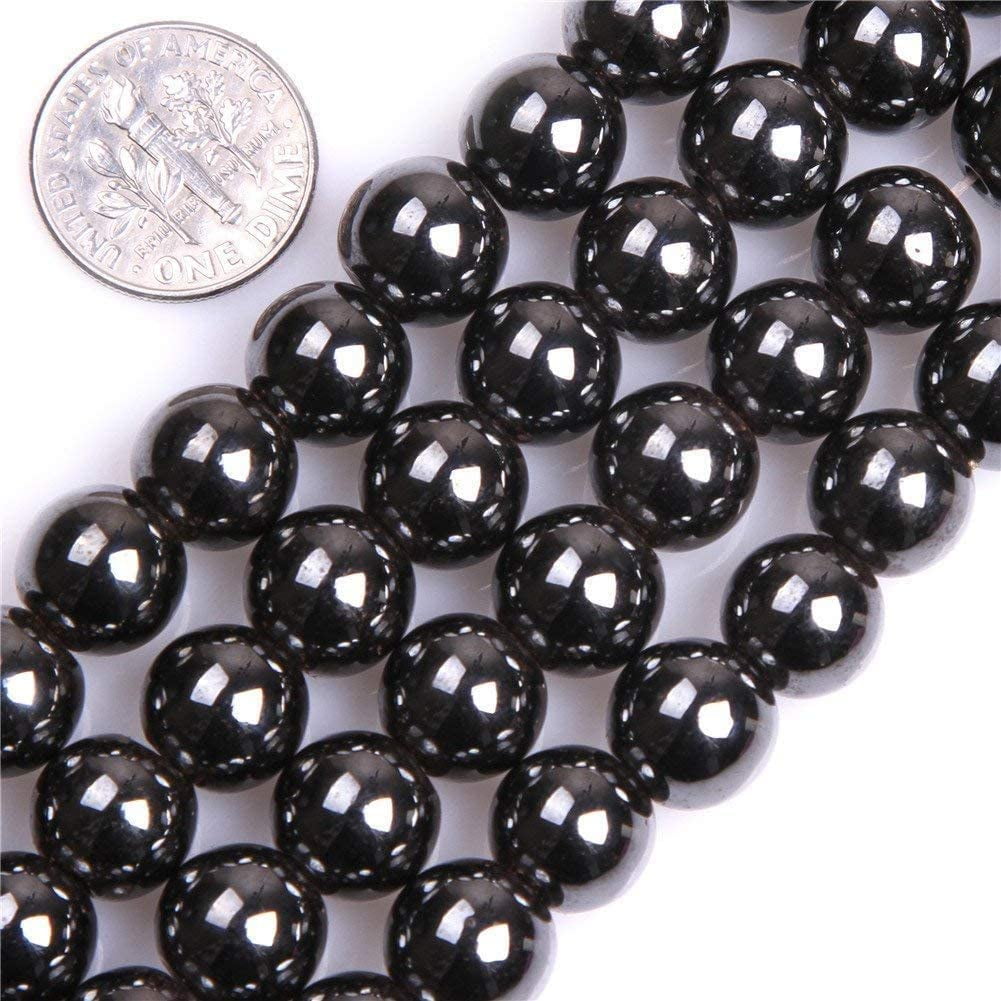 Natural Hematite Gemstone Tube Beads 16'' Strand 2mm x 4mm 3mm x 5mm 4mm x 8mm 