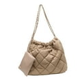 thumbnail image 1 of Bolso de hombro elegante jinwen para mujer con bolso de mano desmontable Caqui, 1 of 8