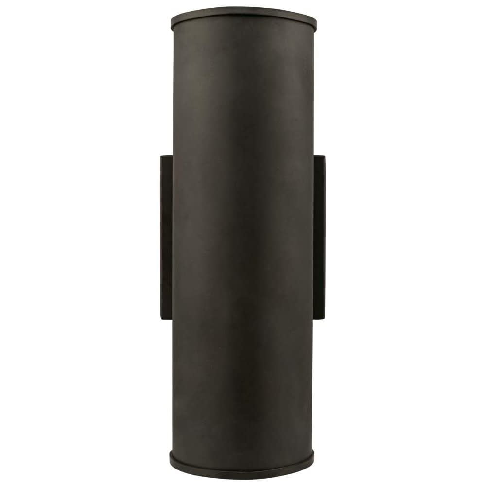 Westinghouse 6315700 Mayslick Two-Light Dimmable LED Up and Down Light Outdoor Wall Fixture, Oil Rubbed Bronze Finish with Frosted Glass Lens
