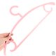 thumbnail image 5 of ADDHAT 10Ud Percha De Ropa Rosa Plástico Antideslizante Para Almacenamiento Resistente Y Sin Marcas, 5 of 8