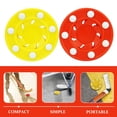thumbnail image 3 of Raindrops 2 Pcs Rondelles de Hockey à Roulettes Multicolores Matériau PP Durable pour l'Entraînement de Hockey sur Glace et de Rue, 3 of 8