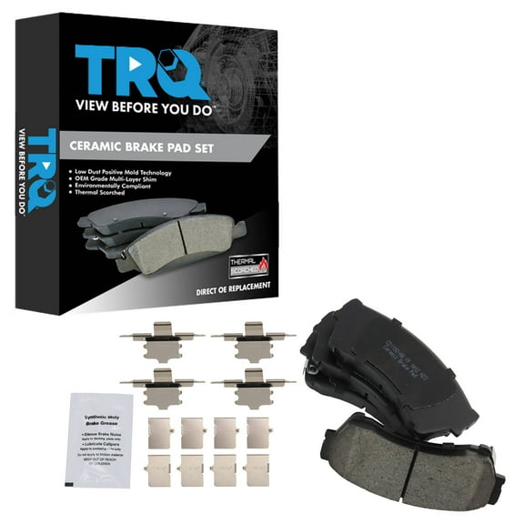 TRQ Front Brake Pads BFA19854 Fits Select 2006-2013 Mazda 6