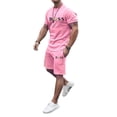 thumbnail image 3 of WILLBEST Conjunto Deportivo Informal de Verano para Hombre, Camiseta de Manga Corta Transpirable y Pantalones Cortos Deportivos con Bolsillos., 3 of 3
