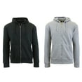 thumbnail image 6 of GBH Men's Fleece Zip Hoodie 2-Pack, 6 of 6
