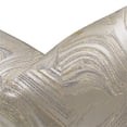 thumbnail image 3 of MICHAEL AMINI Naomi 19x19" Square Fabric Accent Pillow in Gold in Set of 2, 3 of 4