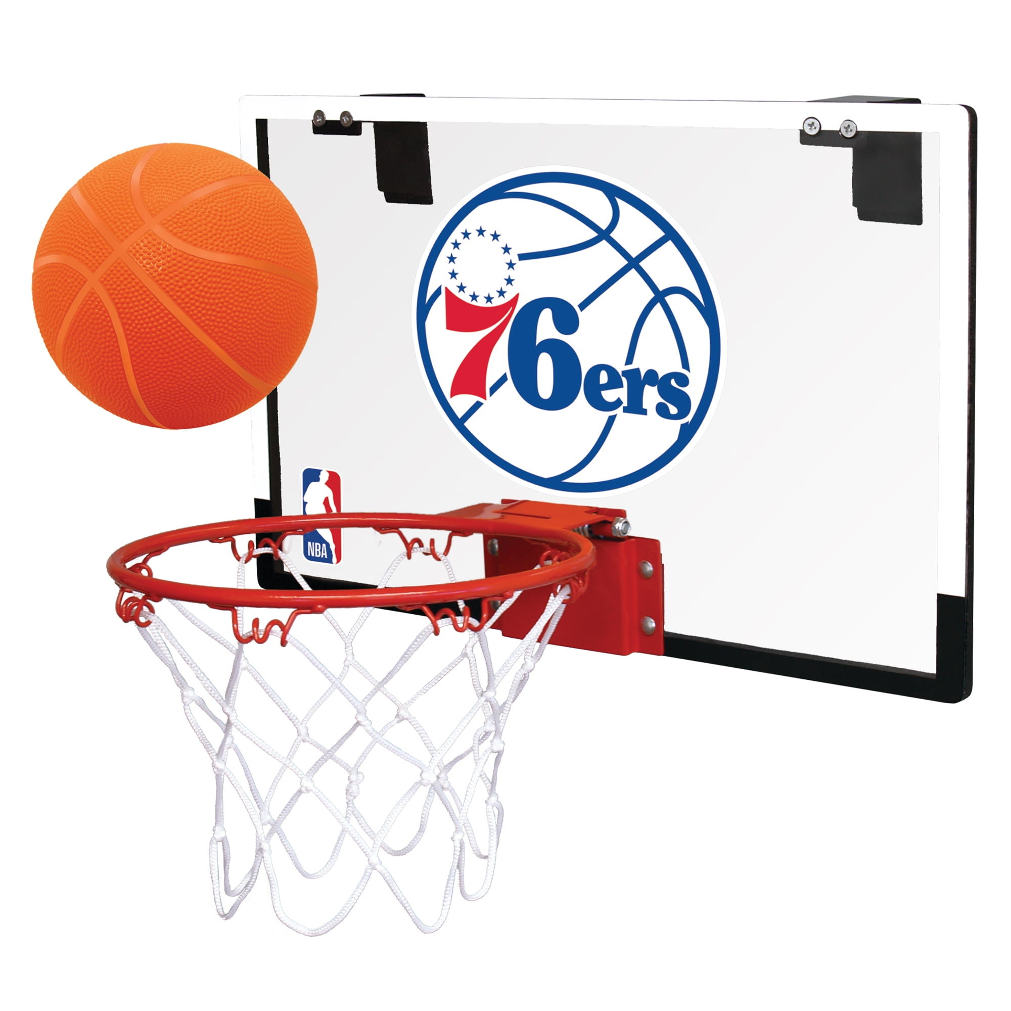 Rawlings NBA Game On Basketball Hoop Set, Philadelphia ...