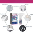 thumbnail image 3 of Qaailabf Powerful Bathroom Cleaner | Multi-Surface Descaler & Stain Remover | 60ml | For Tub Tile Faucet Glass | Daily Use | Easy Application | Includes Scrub Sponge | Safe, 3 of 7