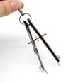 thumbnail image 4 of Visland Metal Spring-Type Caliper Divider Multifunction Bow Compass Divider for Geometry Drafting Engineering Drawing Architecture Tool, 4 of 7