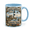 Black, variant on LANG ECOMMERCE Coffee Mug Coastal Lighthouse Personalized Ceramic for Beach Coffee Gift