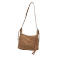 thumbnail image 3 of Bolso de hombro para mujer, bolso cruzado elegante a la moda para ir de compras, viajes, primavera y verano Café, 3 of 8