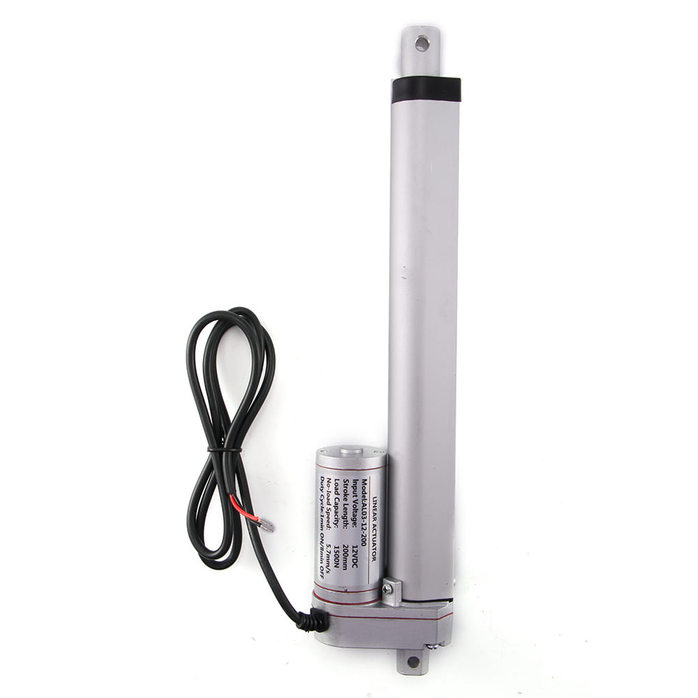 2"-18" Inch Stroke Linear Actuator 1500N/330lbs Pound Max Lift 12V with Brackets 