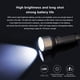 thumbnail image 3 of Cateissary Linterna de carga USB 5 modos ajustable impermeable portátil senderismo escalada búsqueda iluminación de emergencia antorcha de mano Iluminación y accesorios Cateissary HA074386-01, 3 of 6