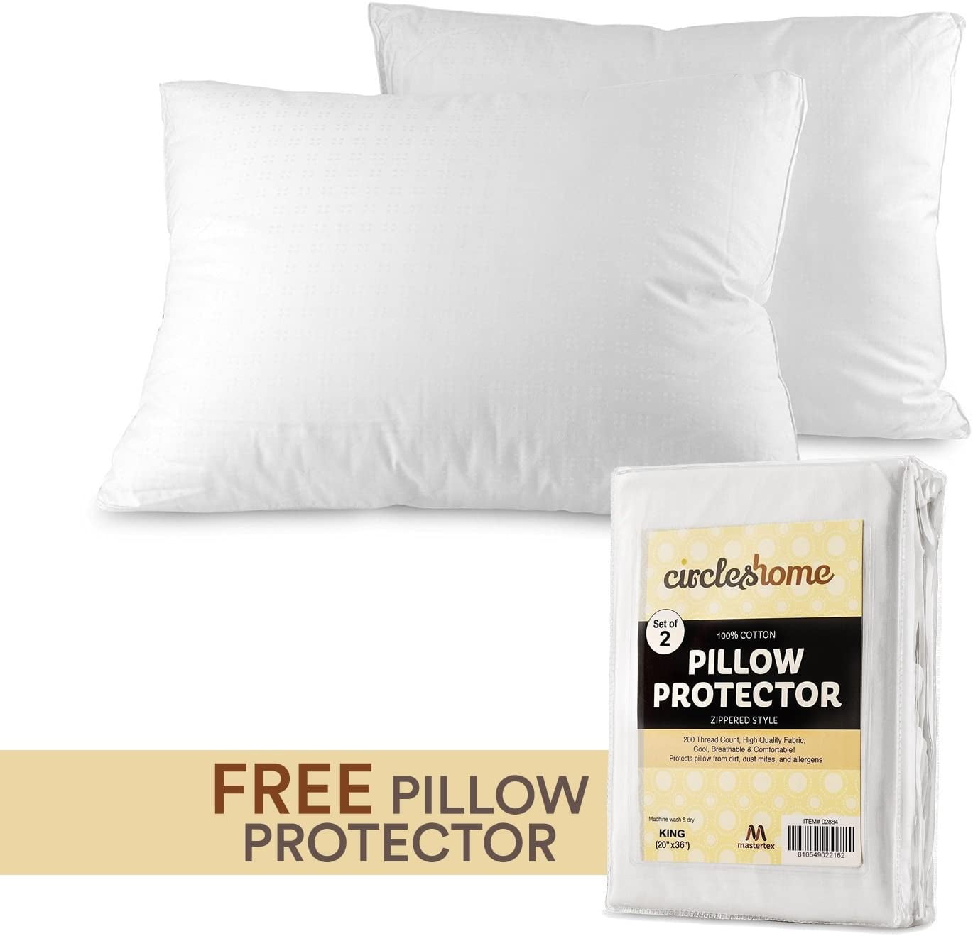 Sobakawa Buckwheat Pillow Free Pillow Protective Cover Standard Size As Seen 