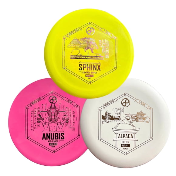 Infinite Discs Ensemble de Départ pour Débutant de Golf en Disque