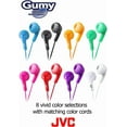 thumbnail image 3 of JVC HAF160B Gumy Ear Bud Headphone Black, 3 of 6