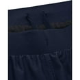 thumbnail image 5 of Under Armour Women's Mesh Detail Moisture Wicking Fly-By 2.0 Running Shorts (Navy, L), 5 of 6