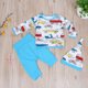 thumbnail image 4 of Conjunto De Ropa Para Bebé Recién Nacido, 3 Uds., Camiseta Con Estampado De Coche, Pantalones Azules Y Sombrero (100Cm)-154834,04 Tmvgtek Bebé, 4 of 7