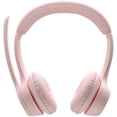 thumbnail image 4 of Audifonos Inalambricos Logitech Zone 300 Microfono Omnidireccional Cancelacion de Ruido Bluetooth rosa, 4 of 5