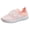 Pink, variant on Vedolay Sneakers Women Women's Casual Shoes Fashion Solid Color Square Toe Summer Slip-On Sneakers, 8
