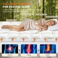 thumbnail image 5 of JIOABL Ultra-Soft Bamboo Fiber Mattress Protector, Cooling & Deep Pocket Design, Machine Washable, Queen Size, 5 of 9
