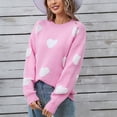 thumbnail image 6 of Sweatshirt for Women Perfect For Daily Wear or Loungewear! The Best Choice for Valentine's DayS Pink Valentine's Day Sweatshirt, 6 of 6