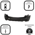 thumbnail image 3 of DCP Rear Bumper Cover For 2009-2013 Subaru Forester X/XT Primed SU1100161, 3 of 7