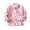 f-Pink, variant on Girls Striped Long Sleeve Shirts Boys Button Down Formal Uniform Collared Shirt with Chest Pocket Spring Fall Clothing 10-11 Years
