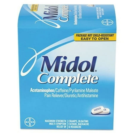 UPC 312843525726 product image for Bayer Consumer Care Midol  Menstrual Complete, 50 ea | upcitemdb.com