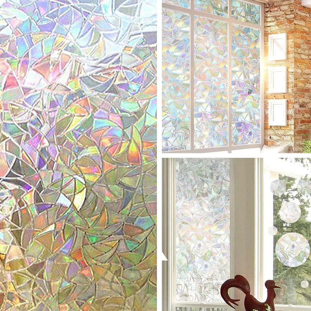 Details about   3D Plum 1866NAO Window Film Print Sticker Cling Stained Glass UV Block Fa