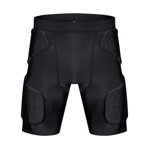 DGYAO Padded Compression Shorts 5-Pad Football Girdle Hip Thigh Protector  for Football Paintball Basketball Ice Skating Rugby Soccer Hockey 