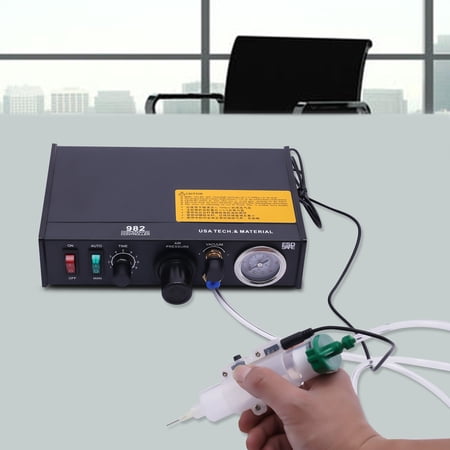 High-Efficiency Glue Dispenser Machine, 0.01ml Minimum Drip, Stable Voltage, Rounded Corners, Ideal for Quick-Drying Glue and Epoxy Resin Applications
