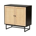 thumbnail image 2 of Wholesale Interiors Declan Mid-Century Modern Espresso Brown Accent Cabinet 31.5W x 15.7D x 31.5H in, 2 of 7