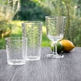 thumbnail image 3 of TarHong Foundry Premium Plastic Drinkware, Tumbler/Double Old Fashioned, Clear, set of 6, 3 of 3