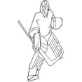 thumbnail image 6 of Hosley Black Ice Hockey Stick Down Metal Wall Decor 29.25 Inch High, 6 of 9
