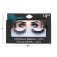 thumbnail image 3 of Halloween Beauty Essentials Cosmetics Faux Eyelashes - Shadowed Black False Lashes, 3 of 5