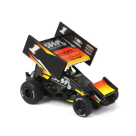 1/64 SWI Earthworks 2022 Sprint Car, #1 Jamie Veal, Acme Exclusive