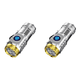 thumbnail image 1 of Linterna brillante LED recargable de 5 modos tipo C Linterna impermeable (plateada), 1 of 5