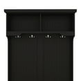 thumbnail image 6 of 4-in-1 Hall Tree with Storage Shoe Bench, Narrow Large Wooden Cabinet for Entryway Hallway Front Door Entrance Mudroom Corner Home Organizer Furniture, 6 of 7